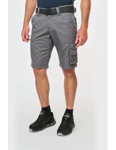 D-WK763-MULTIPOCKET WORKWEAR BERMUDA SHORTS 2